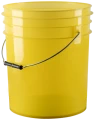 Grit Shield® Wiadro American Style Transparent Yellow Bucket Detailing