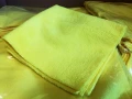 Miękka żółta BEZSZWOWA mikrofibra do polerowania lakieru edgeless yellow egge