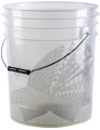 Grit Shield® Wiadro American Style Transparent Bucket Detailing