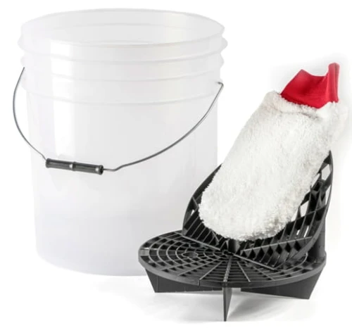 Grit Shield® Detailing Wash BOX + rękawica z mikrofibry